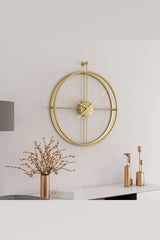 Spanish Style GOLD, Modern Decorative Wall Clock - Swordslife