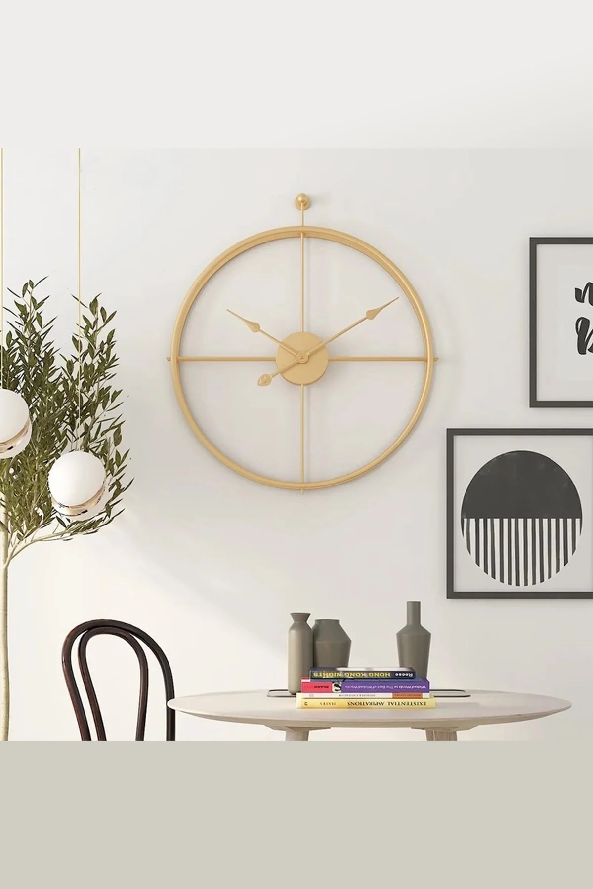 Spanish Style GOLD, Modern Decorative Wall Clock - Swordslife