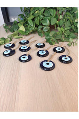 10 Pieces Glass Evil Eye Beads 4 Cm - Swordslife