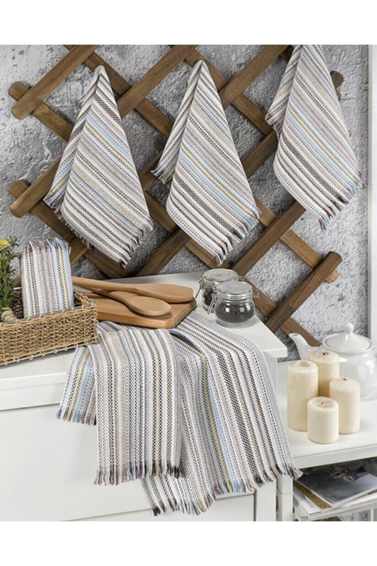 100% Cotton 6 Pcs Kitchen Towel Drying Cloth 30x50cm - Swordslife