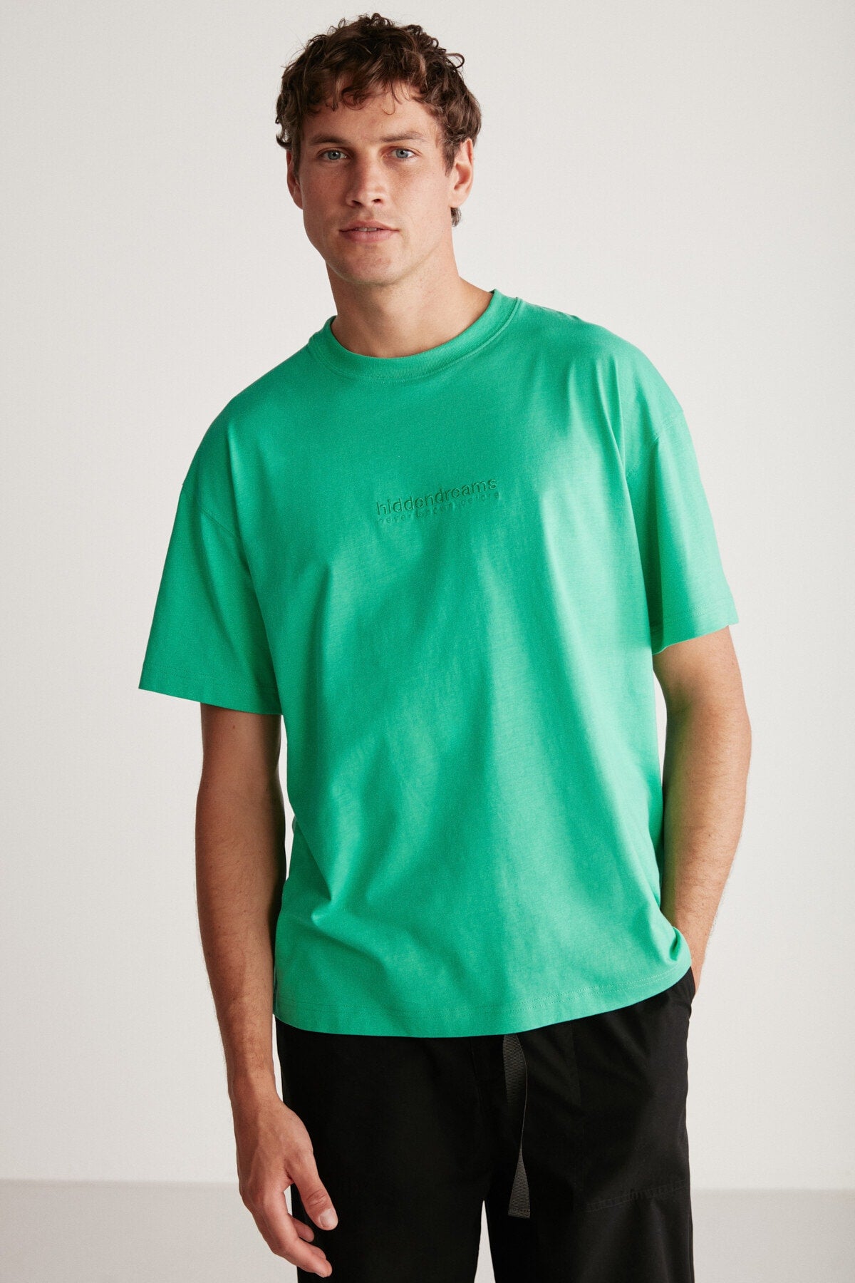 Taylor Oversize Green T-shirt