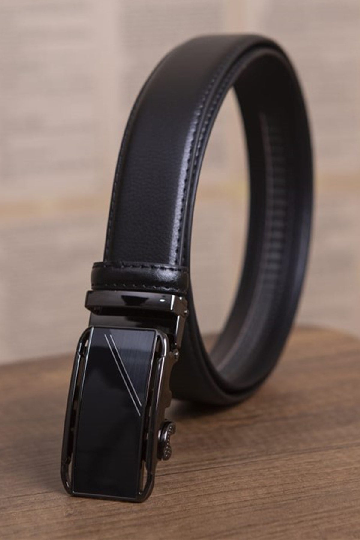 3.5 Cm Automatic Leather Belt