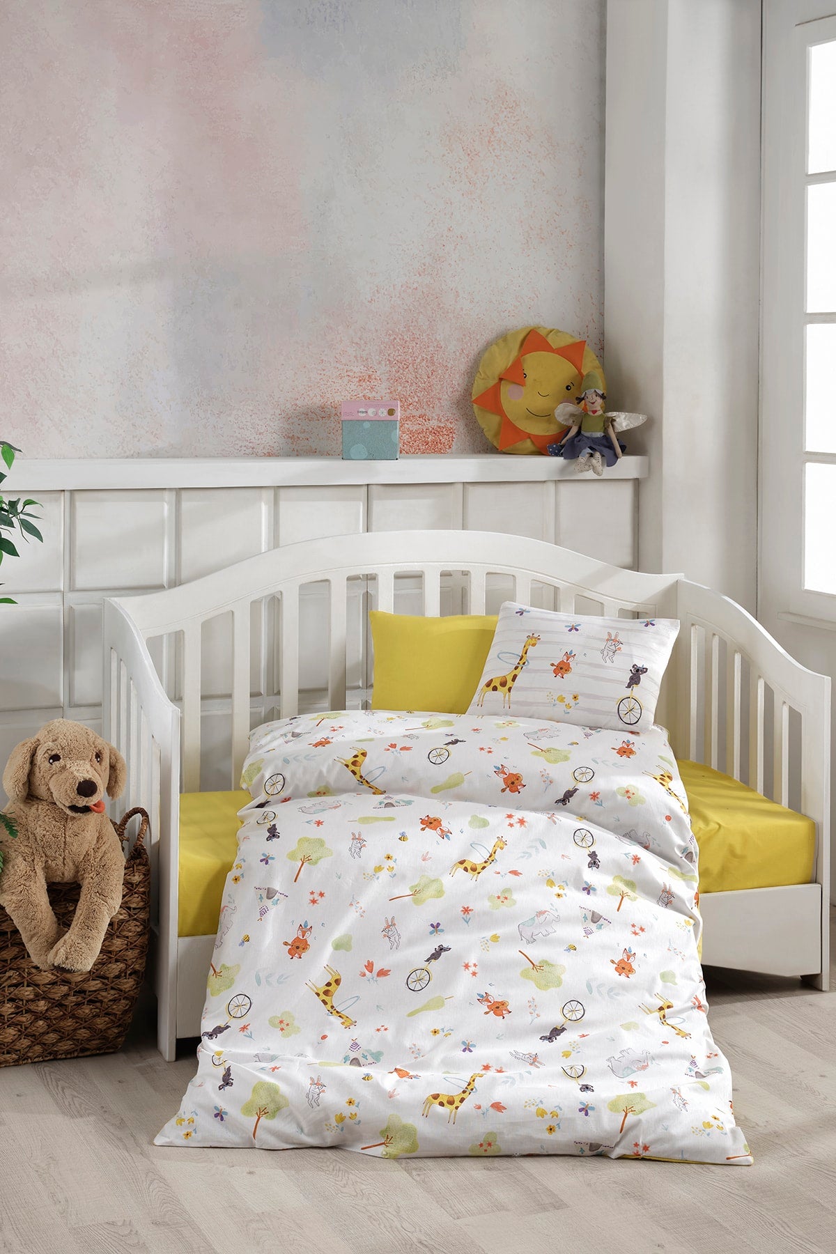 Digital Printed 3d Cotton Baby Duvet Cover Set