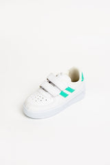 Kids White Green Sneakers Kids Shoes