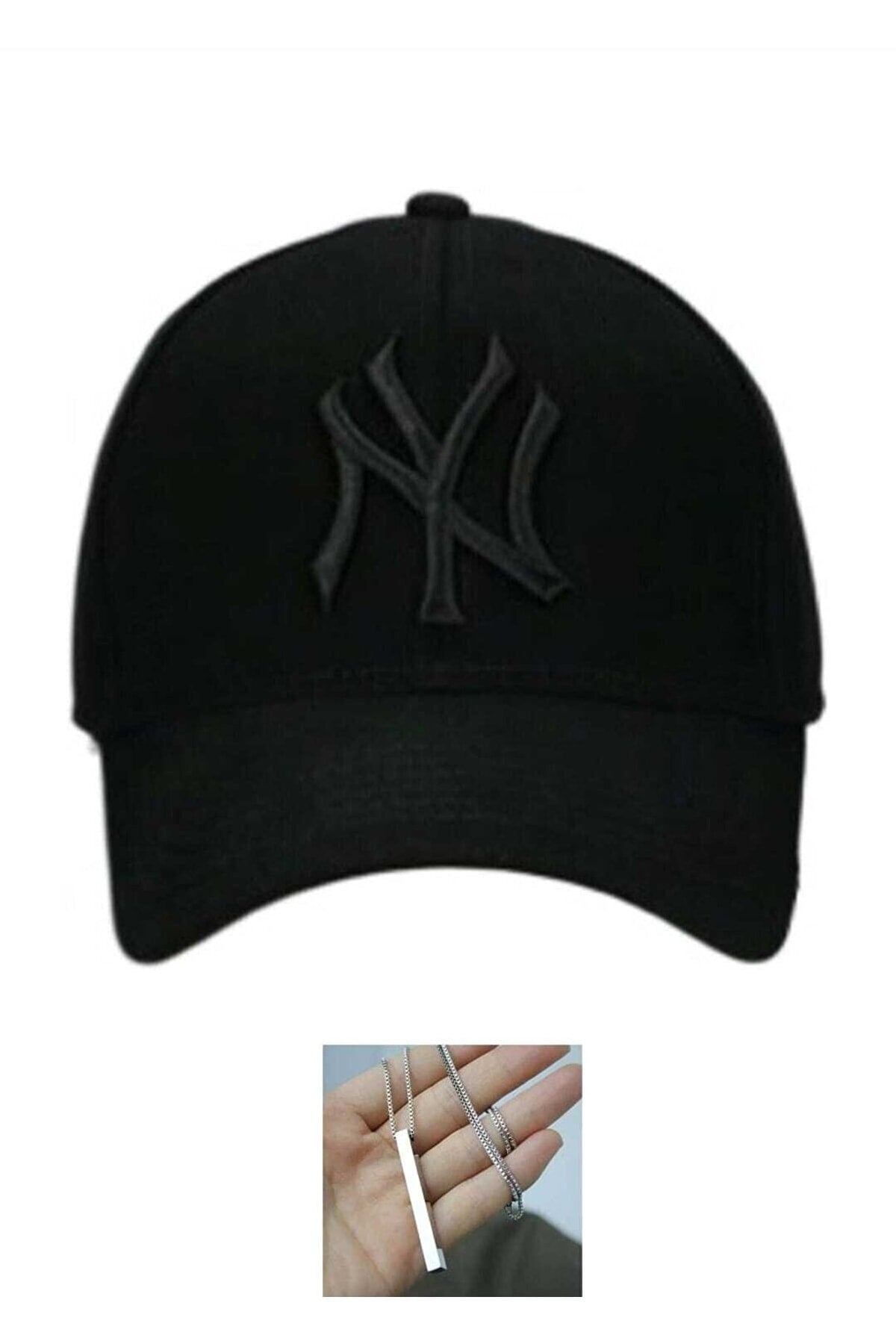 2 Combination Ny Hat And Necklace