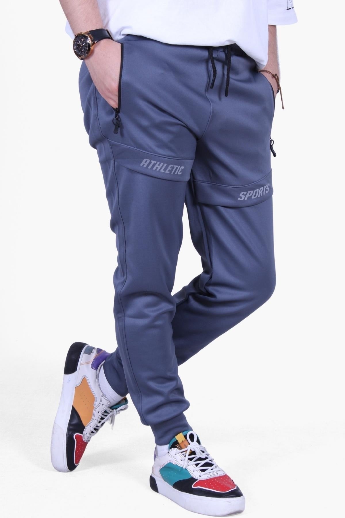 SML-XL-XXL SLIM FIT PRINTED SCUBA MEN'S Sweatpants