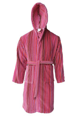 100% Cotton Yarn Dyed Velvet Bathrobe - Swordslife