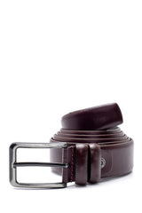 Men's Claret Red Belt 100