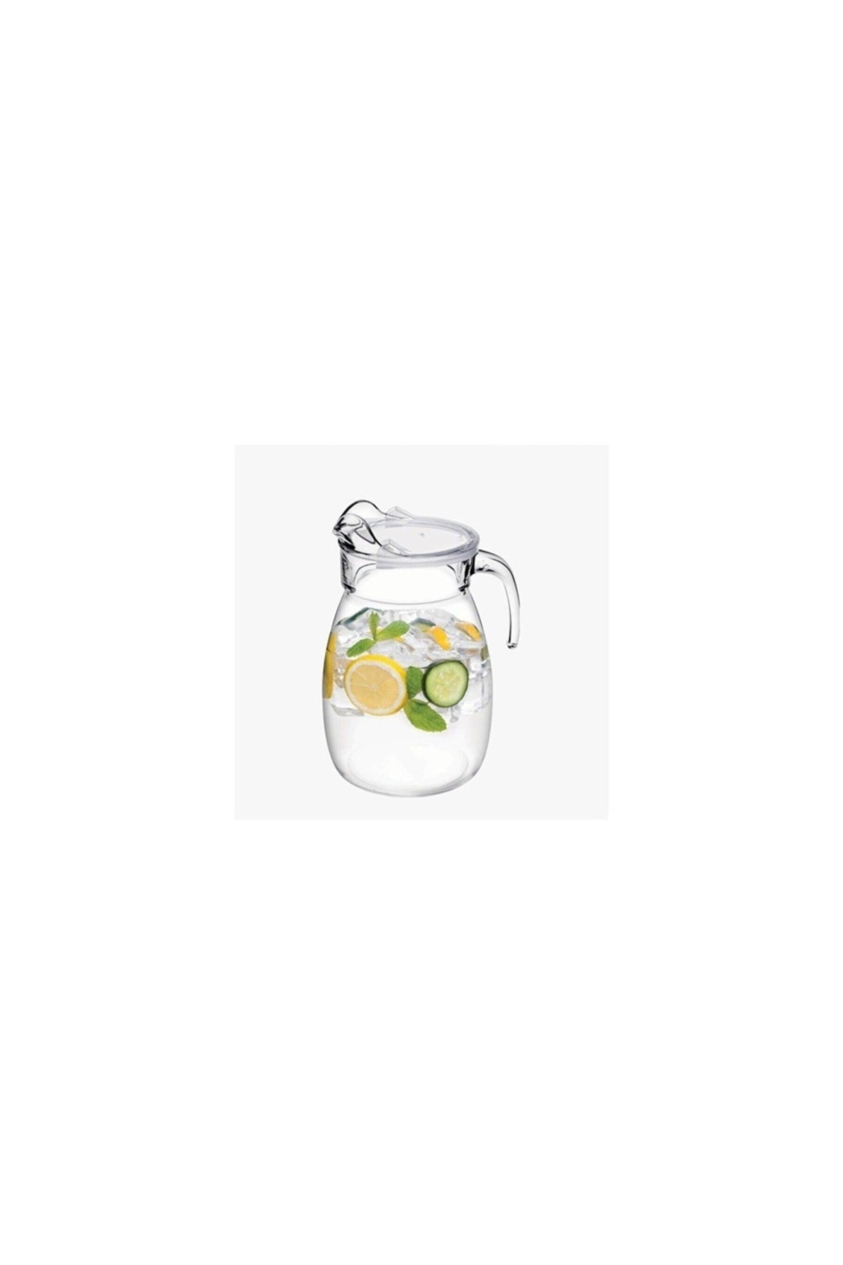 43864 Niagara Plastic Carafe with Transparent Lid