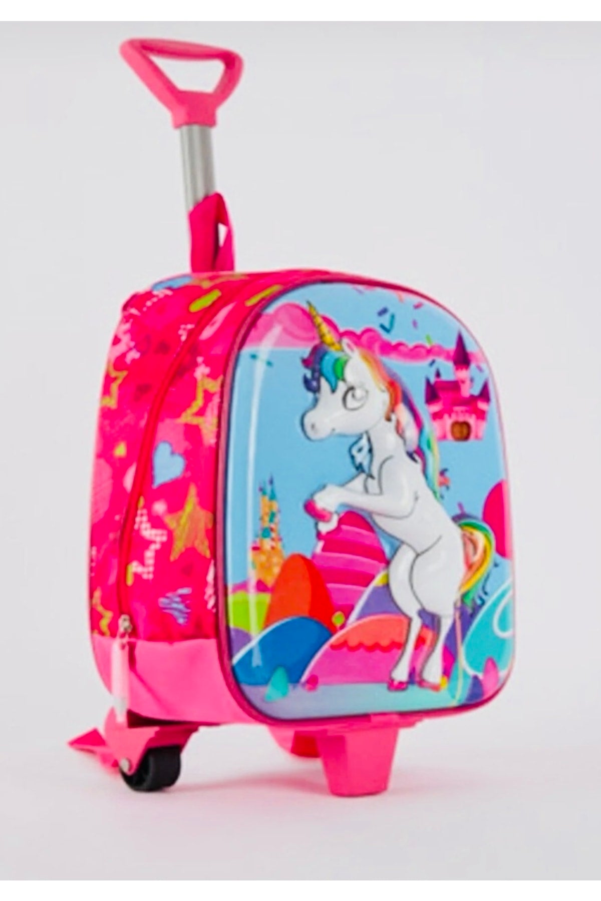 Kindergarten Backpack Trolley Backpack Unicorn 3-6 Years 5d Pony Horse