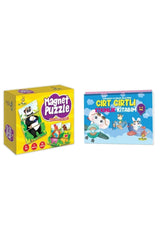2+ Age Magnet Puzzle Mind Game That Develops Attention And My Activity Book With Velcro - Swordslife