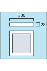 24w Panel Led Surface Mounted White Light