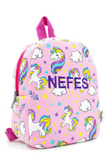 [ We Write Any Name You Want ] Cute Unicorn 0-8 Years Old Kids Backpack, Kindergarten-Nursery Bag