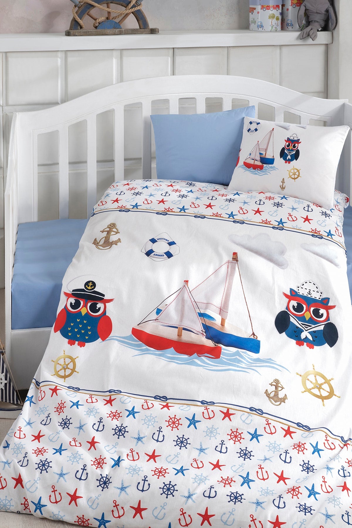 Digital Printed 3d Cotton Baby Duvet Cover Set