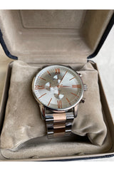Silver Rose Gold Color Unisex Premium Wristwatch
