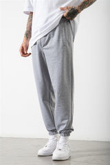 Gray Unisex Butterfly Printed Jogger Sweatpants