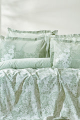 Andressa Ranforce Double Duvet Cover Set - Sage - Swordslife