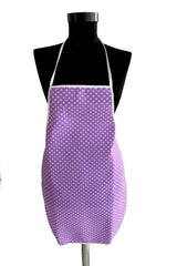 3 Piece Lilac Kitchen Apron Set Waterproof Apron Heat Proof Gloves And Handle Set - Swordslife