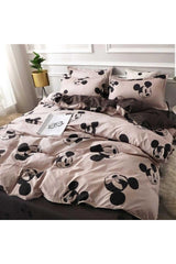 Mickey Mouse Single Double Sided Duvet Cover Set - Swordslife