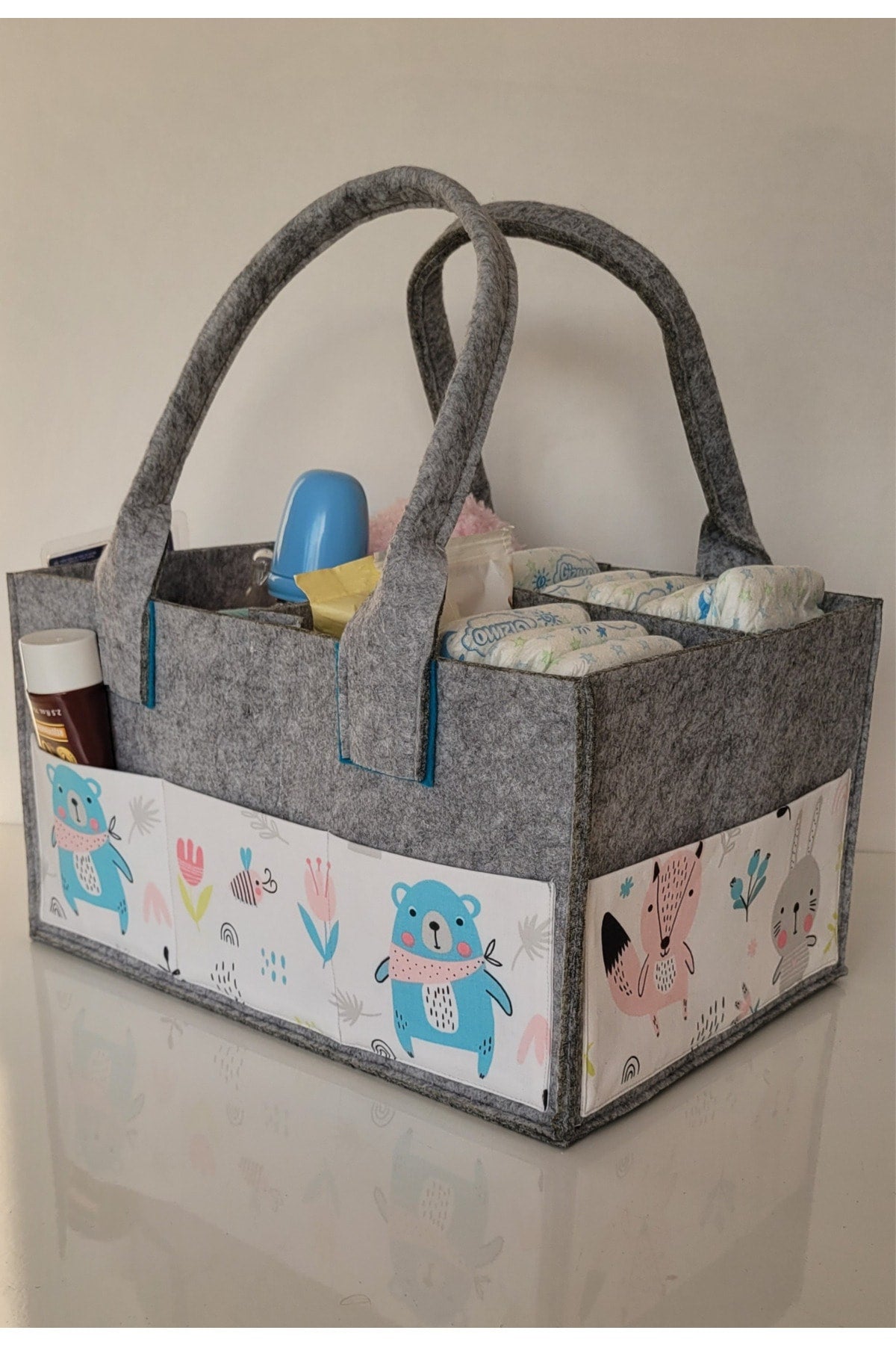 HANDMADE ORGANIZING AND HANGING FUNCTIONAL BABY BAG SET