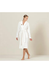 Aline Women's Bathrobe Ecru - Swordslife