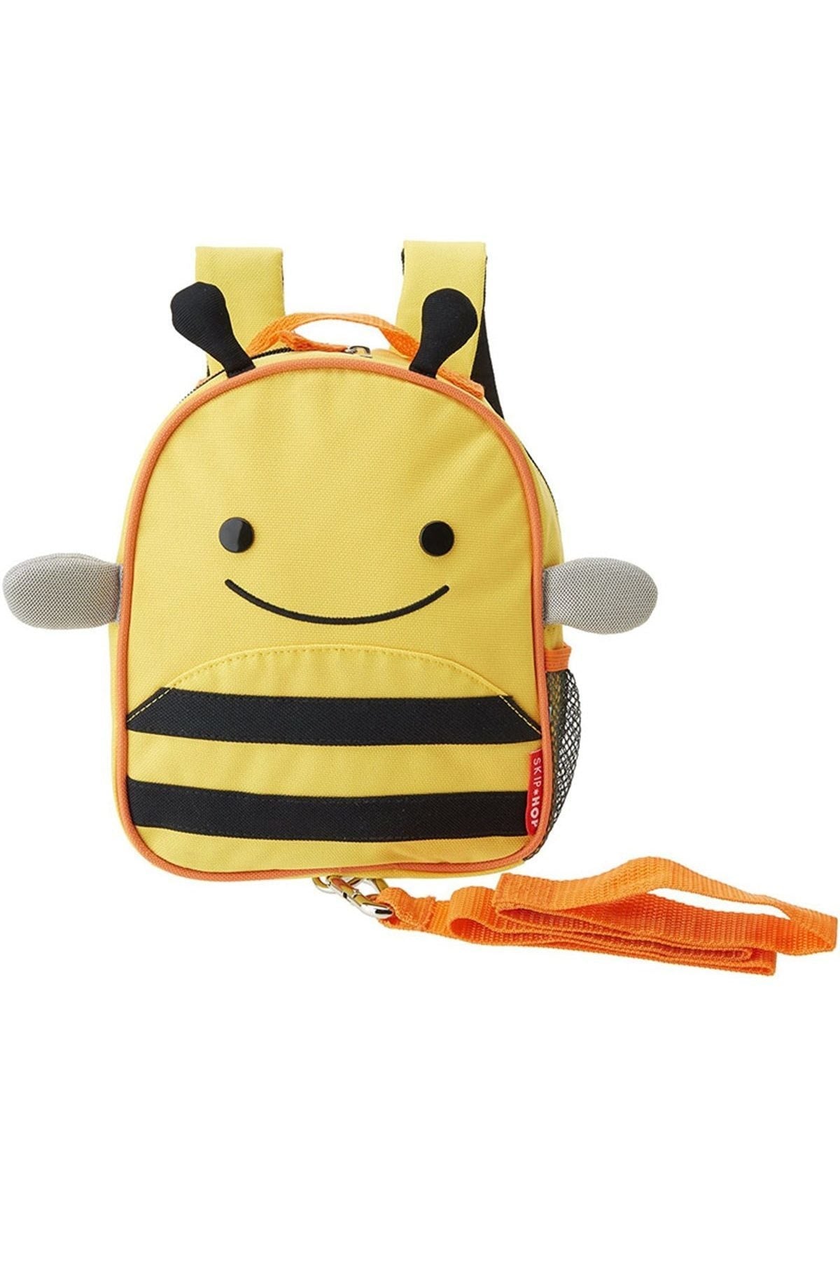 Zoo Backpack with Seat Belt Yellow-Black