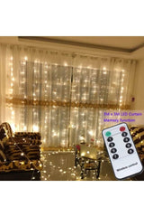 3x3 Meter Battery Operated Curtain Led Lights