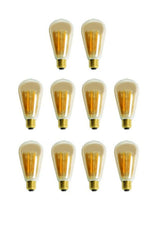 4350 4w Long Rustic Filament Bulb E27 Socket