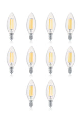 4w E14 Rustic Led Bulb 10 Pack Daylight