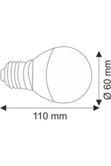 9w Led Bulb White Light 10 Pcs