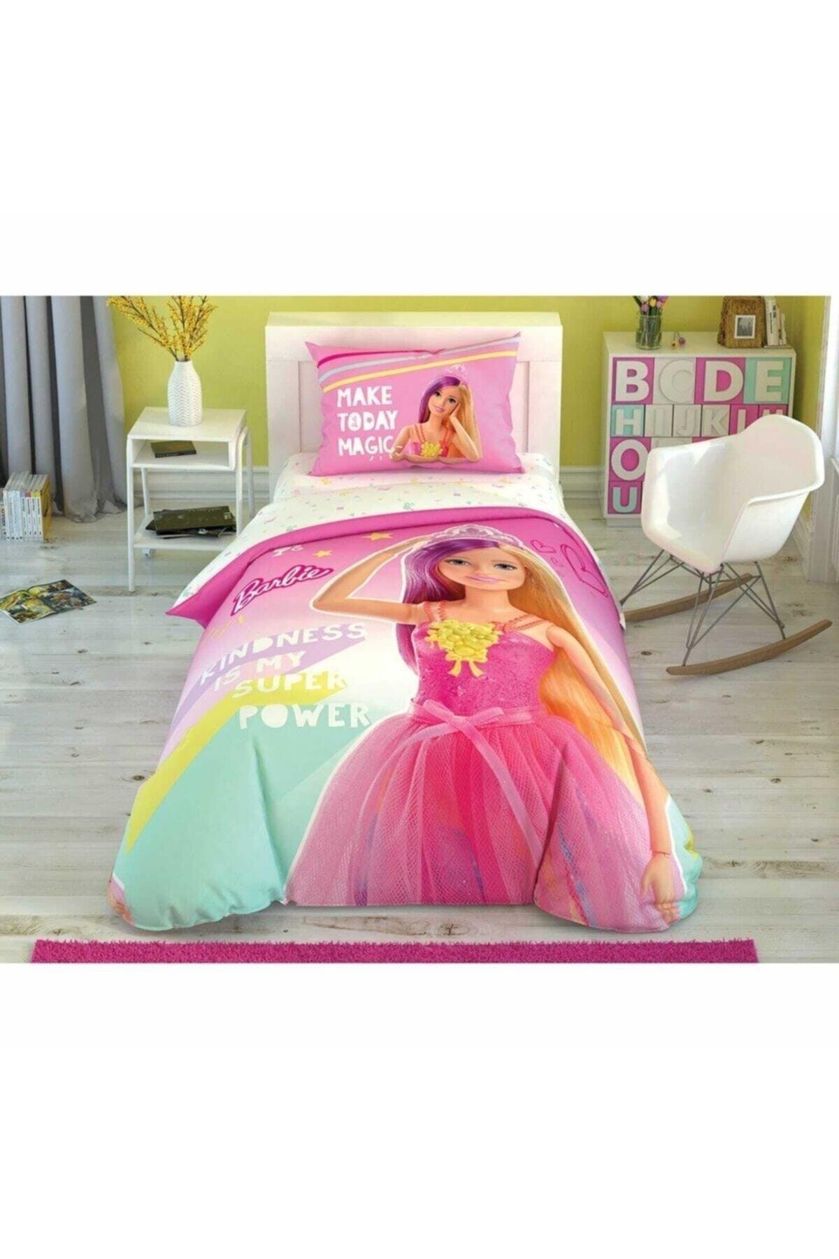 - Barbie Kindness Glow Licensed Single Duvet Cover Set - Swordslife