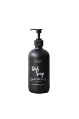 Black Glass Dish Soap Bottle - 500 Ml (dish Wash) - Swordslife