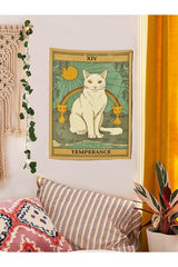 Cats Tarot 3-Piece Tapestry Set - Swordslife