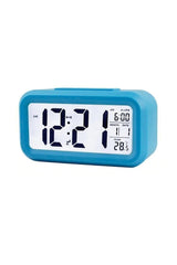 Digital Desk Clock Photocell Alarm Lighted Thermometer Calendar - Swordslife