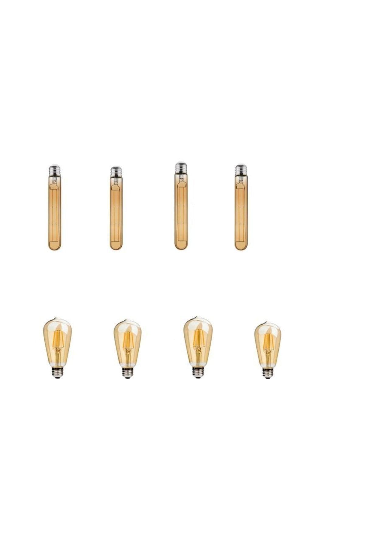 Edison Bulb Set 8 Pieces