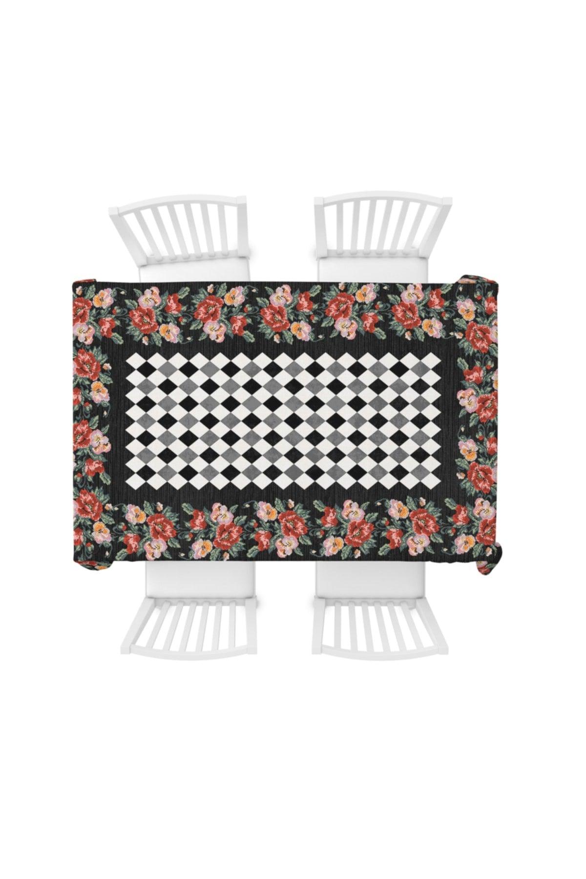 Else Patterned Carefree Easy To Clean Stain Resistant Kitchen Table Cloth Msoz7 - Swordslife