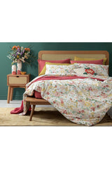 Floral Pureness Cotton Single Duvet Cover Set 160x220 Cm Pink - Swordslife