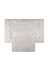 Jasmin Natural Cotton Double Bath Mat 60x100+50x60 - Ecru - Swordslife