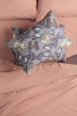 Papilions Cotton 2-Pack Pillowcase 50x70 Cm Brown - Swordslife