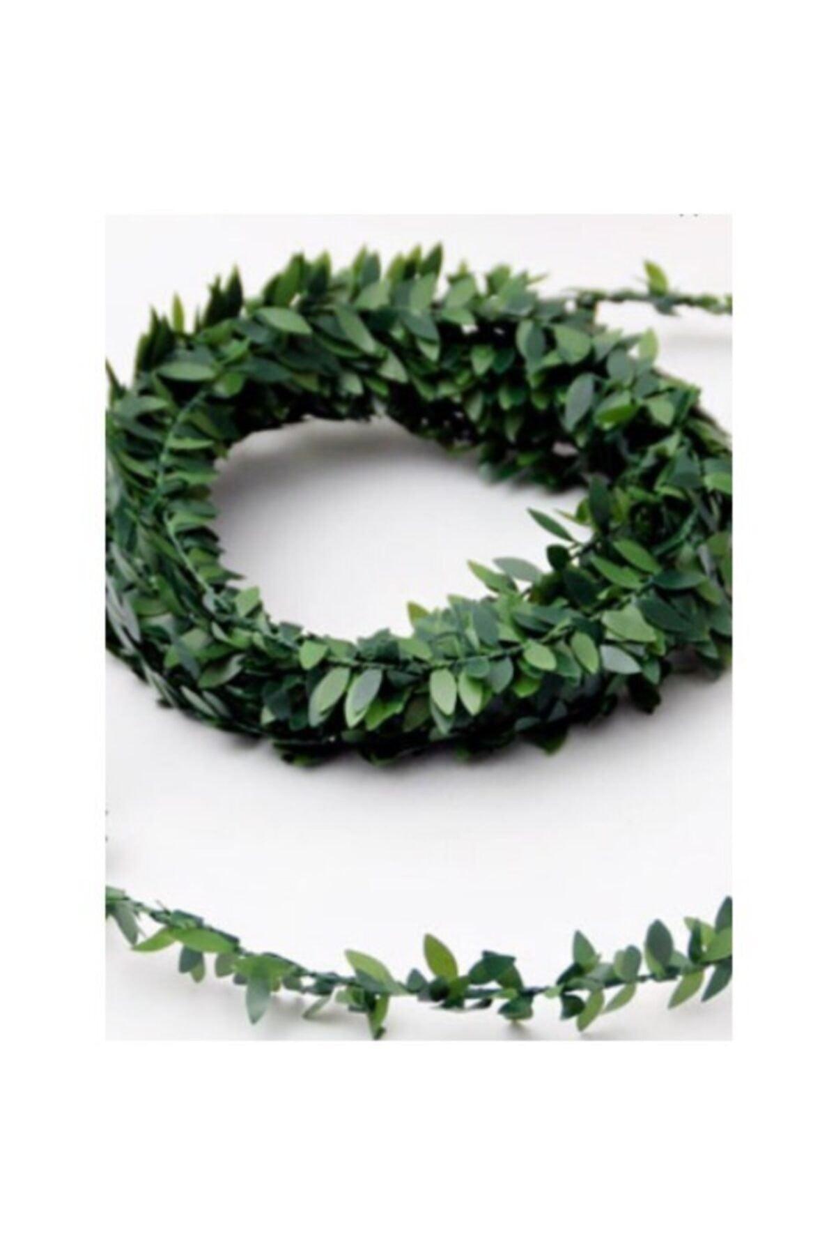 Ping Wire Leaf Ribbon Artificial Crown Ivy Ornament 3 Mt - Swordslife