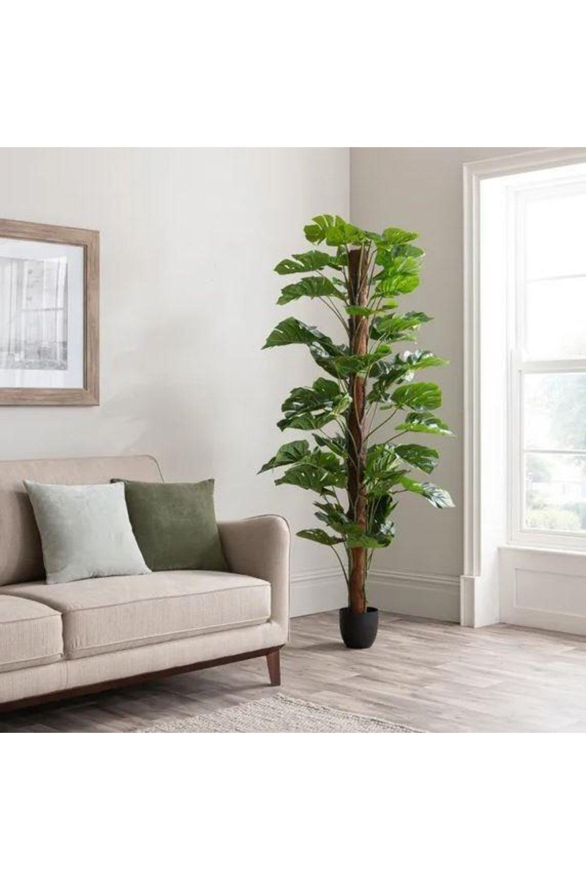 Artificial Flower Monstera Indoor Ivy Tropical Indoor Plant Artificial Tree 150cm - Swordslife