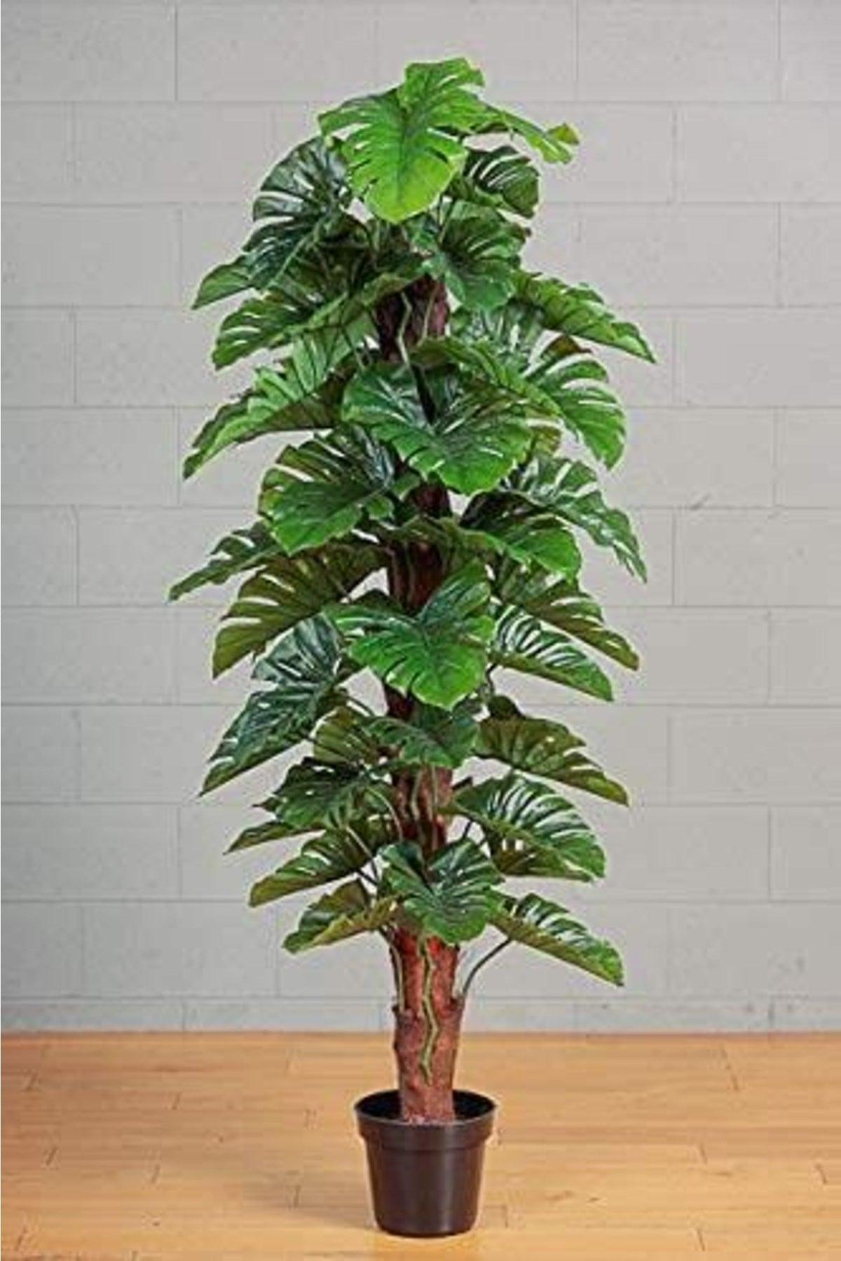 Artificial Flower Monstera Indoor Ivy Tropical Indoor Plant Artificial Tree 150cm - Swordslife